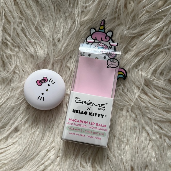 The Creme Shop x Hello Kitty Macaron Lip Gloss Sweet Sprinkles New! - Picture 4 of 6